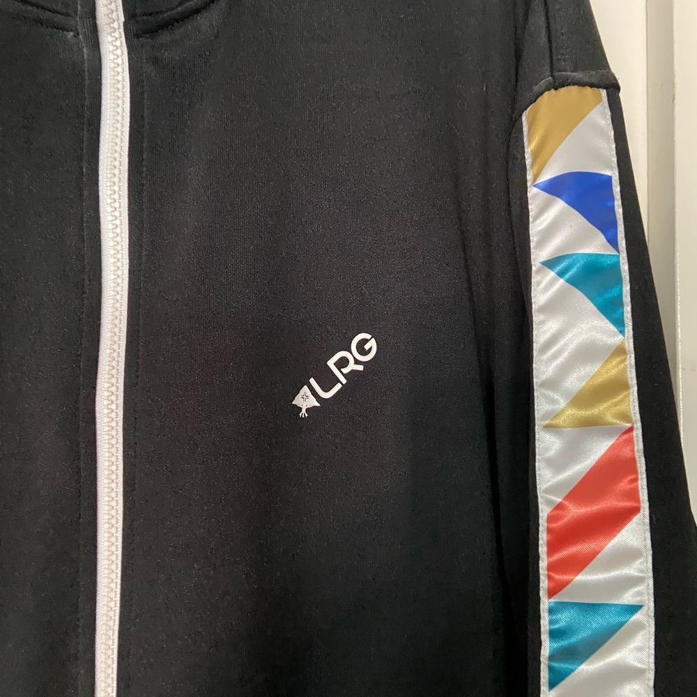 LRG Plus Size 3X Jacket with Multicolor Trim - Picture 4 of 4